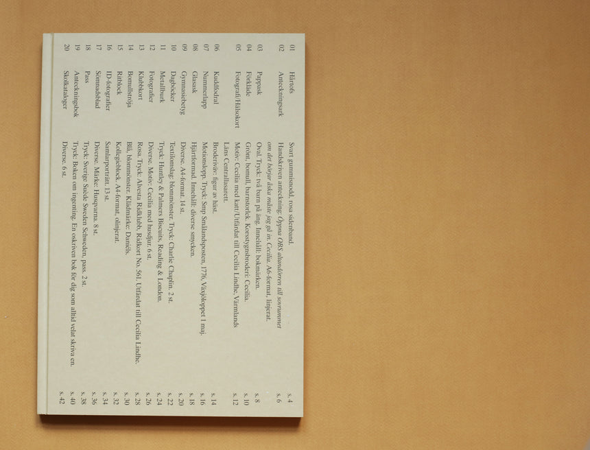 Tingen | Jenny Lindhe | Breadfield Press
