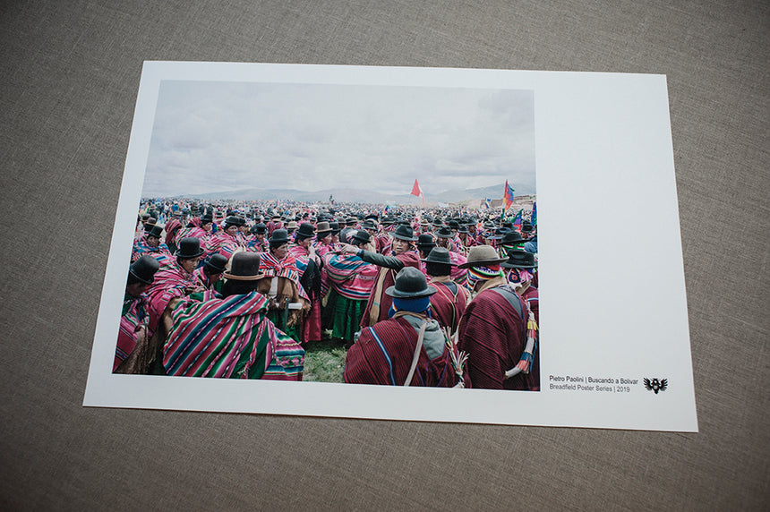 Poster | Pietro Paolini | Buscando a Bolivar | Tiwanaku